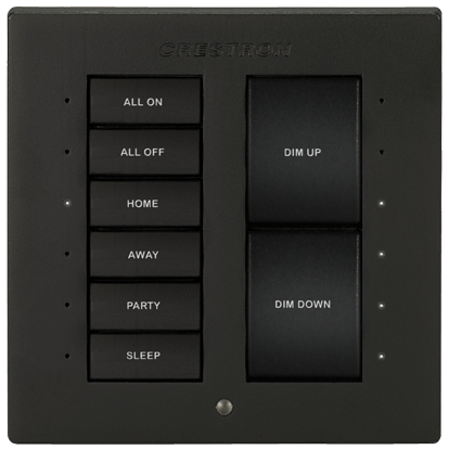 Crestron Keypad black