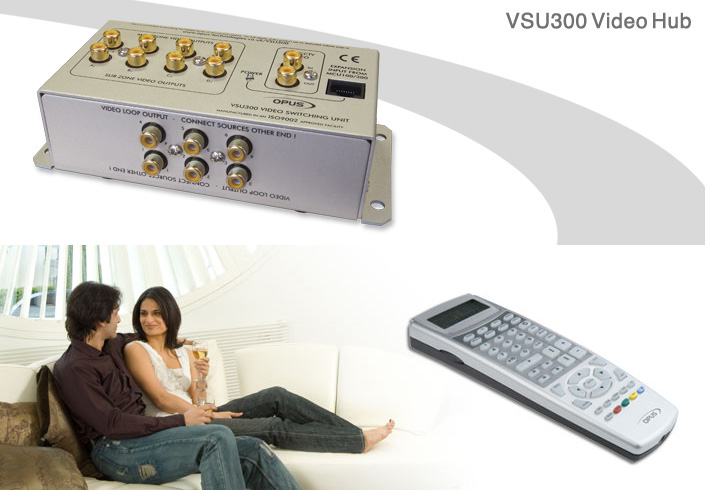 Opus 300 Video hub / learning remote